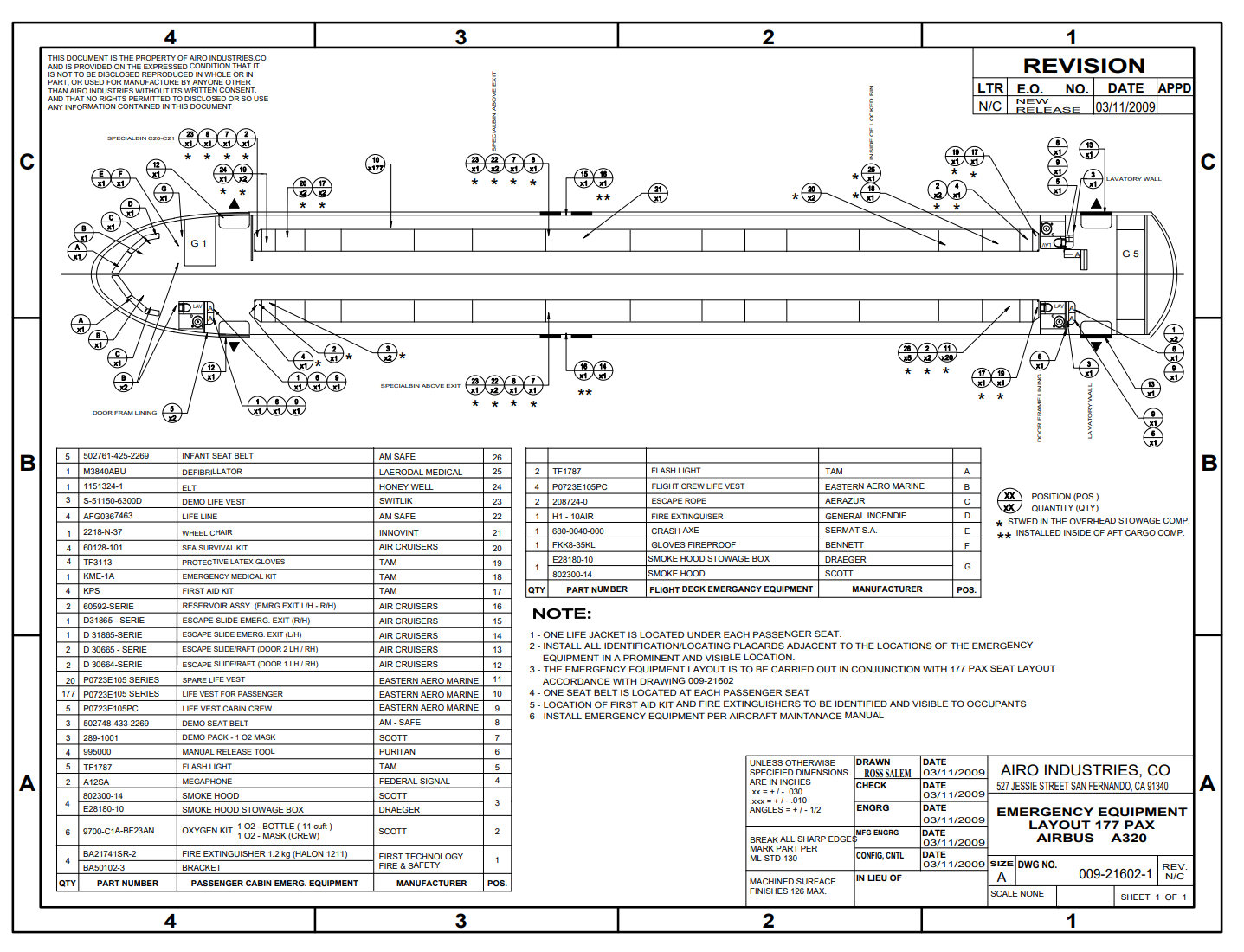 Boeing 737-400 Seating Configuration