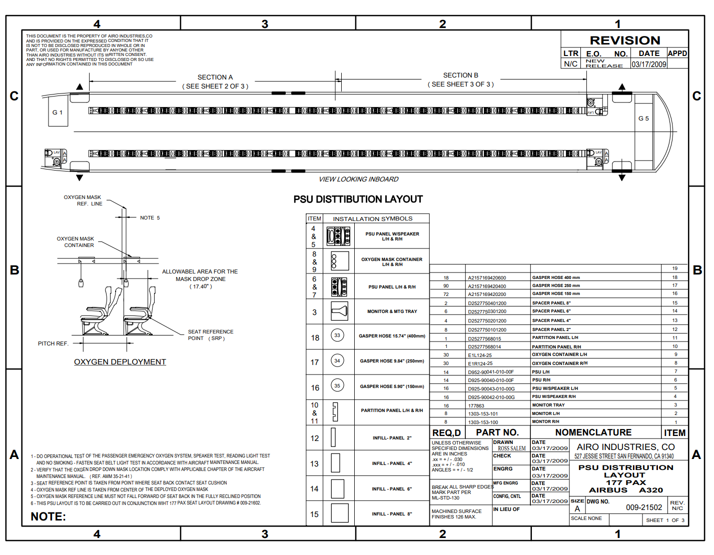 Boeing 737-400 Seating Configuration